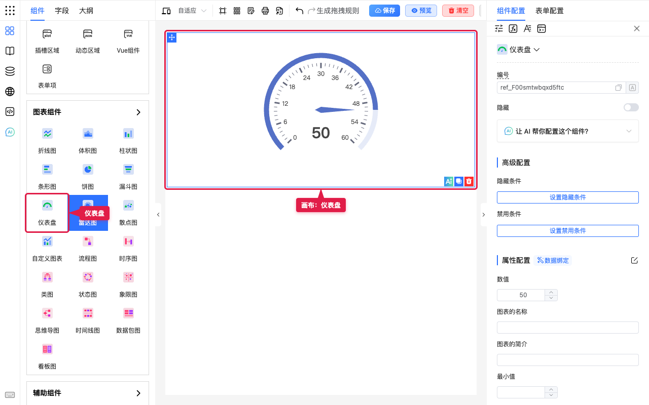 仪表盘